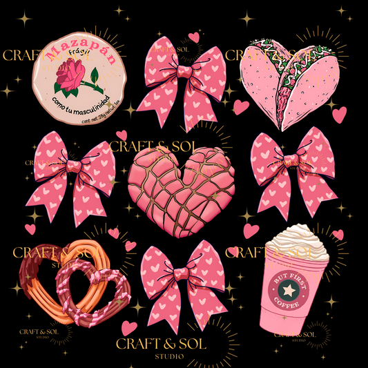 COQUETTE BOW WITH SWEETS