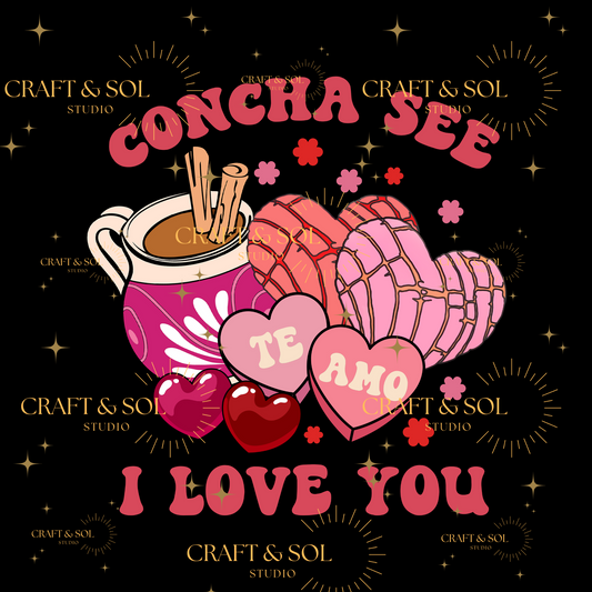 CONCHA SEE I LOVE YOU