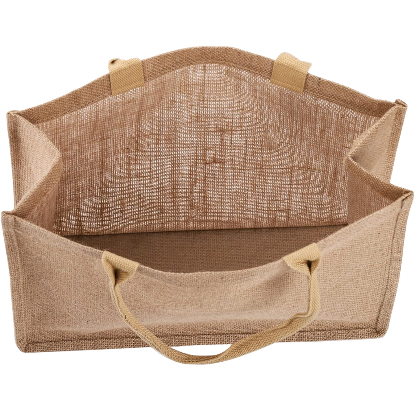 Large Burlap Tote