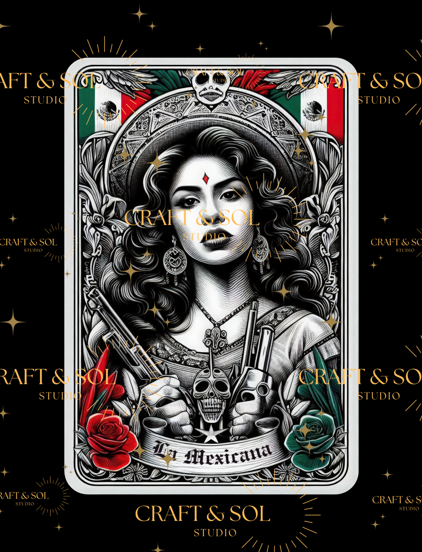 La Mexicana (Black & White)